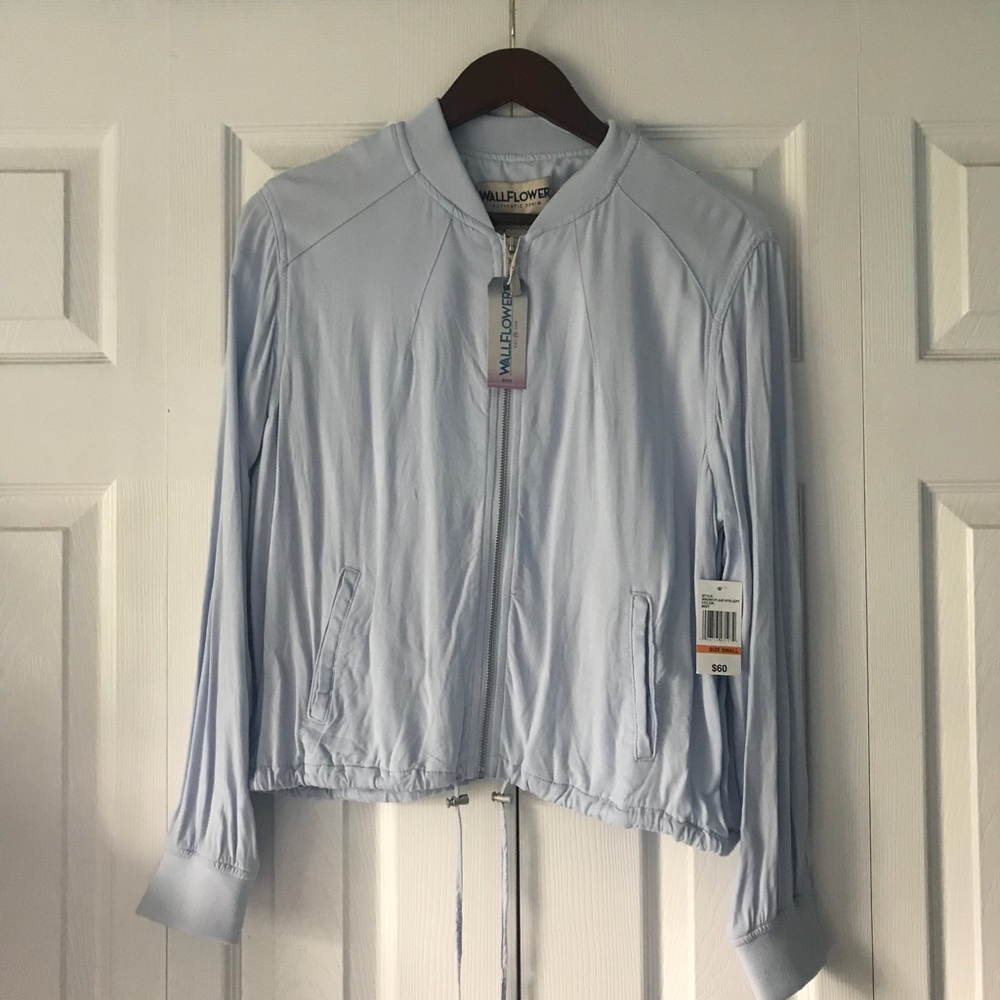Bomber Jacket light blue NWT